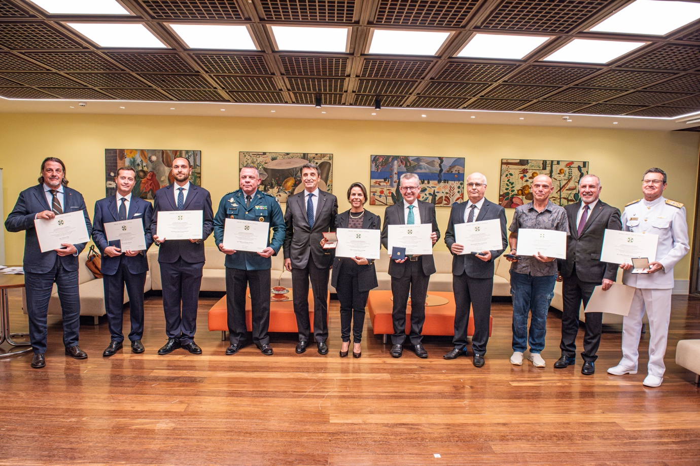 Italian Embassy award ceremony photo 3